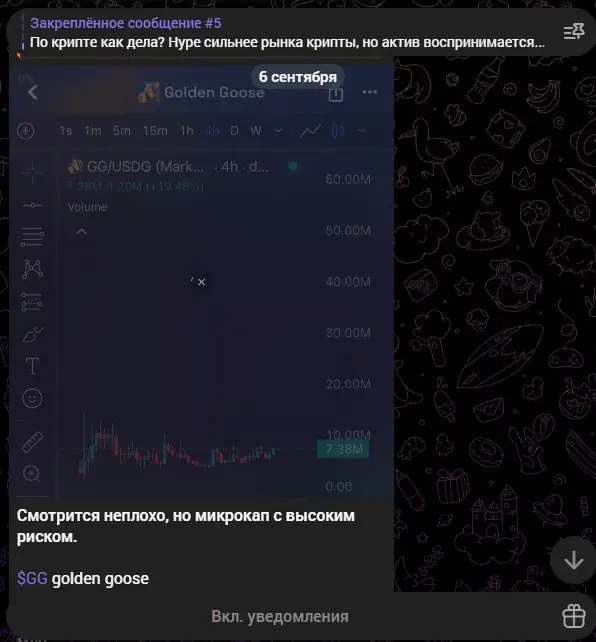 Начало публикации Dashi Finance о Golden Goose