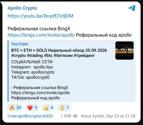 Материалы Apollo Crypto о системе обучения и курсе Сложный путь к простым деньгам